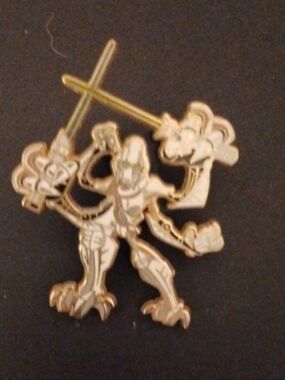 Vintage Star Wars General Greivous 2005 Lucas Film Gold Tone Enamel Lapel Pin
